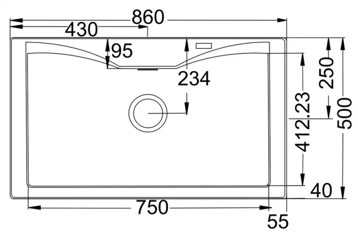 Мойка Franke ACG 610N сахара