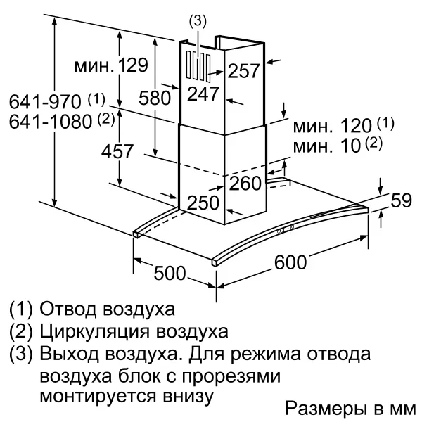 Вытяжка Neff D86D55N1