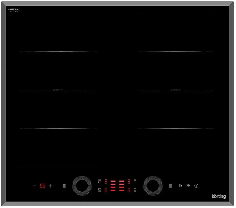 Индукционная варочная панель Korting HIB 68700 B Quadro