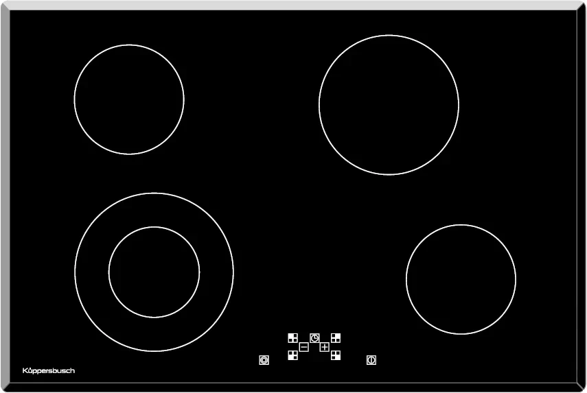 Независимая варочная панель Kuppersbusch EKE 8141.0 F