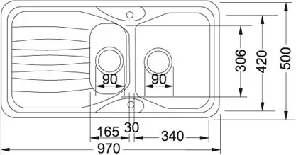 Мойка Franke COG 651 ваниль