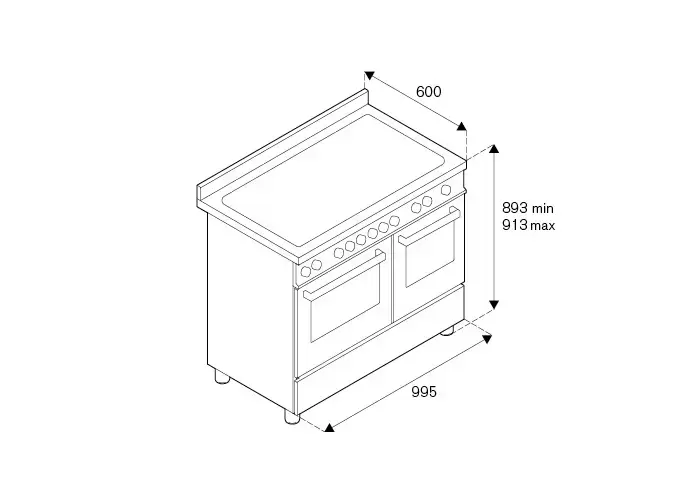 Варочный центр Bertazzoni MAS105I2EXT