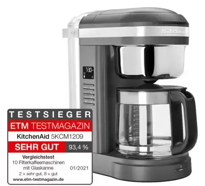 Кофеварка KitchenAid 5KCM1209EDG