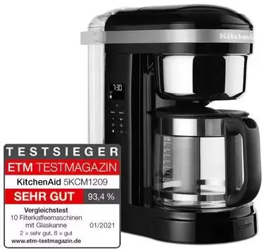 Кофеварка KitchenAid 5KCM1209EOB