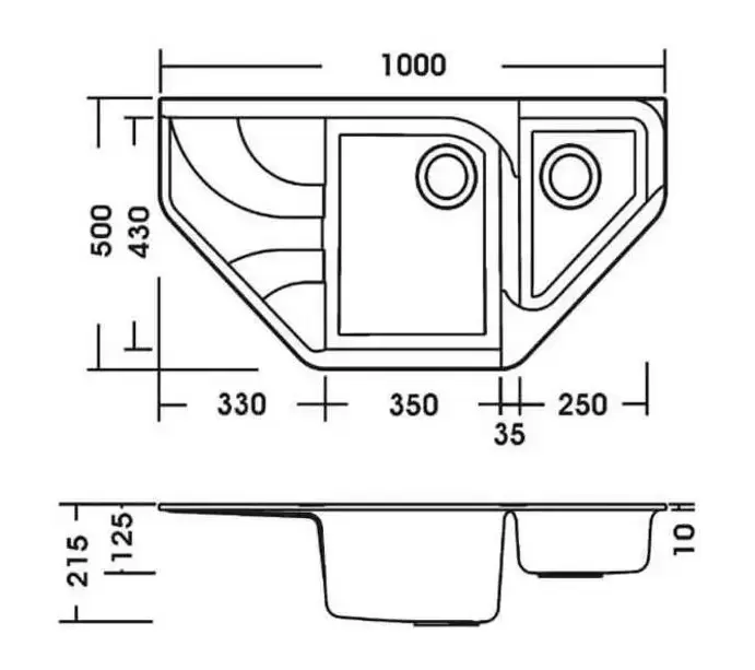 Мойка Smeg LSE102RA