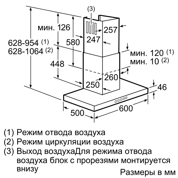 Вытяжка Neff D76M55N0