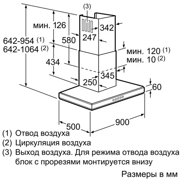 Вытяжка Neff D79FL86N0