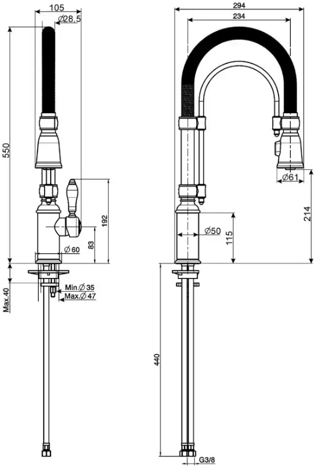 Смеситель Smeg MIDR7RA-2